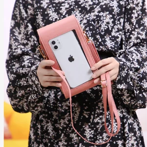 Crossbody-telefoontas met touchscreen met grote capaciteit