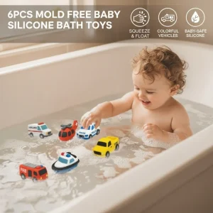 AquaFleet Voertuigen 6-delige Set — Puur Plezier Spetteren