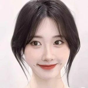 Gedeeltelijke pony haarstuk