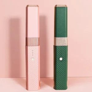 Draagbare krultang met draadloos opladen via USB