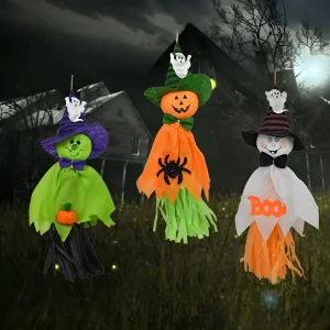 SpookySwingers - Creëer een betoverende Halloween-sfeer met griezelige hangende geesten(3 stuks) | 50% KORTING
