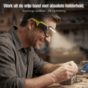 NightWave – Hoofdlamp met bewegingssensor | 50% KORTING