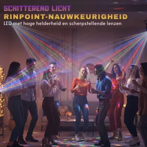 LumiStorm Pro – 6-Arm LED Showlight | 50% KORTING