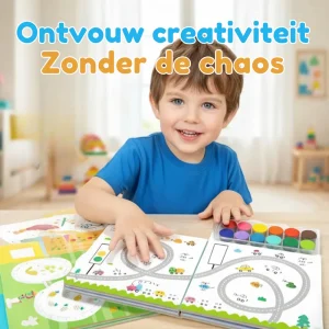 ColorFun – Vinger-Kleurboek & Verfkit voor Kinderen | 2+1 GRATIS