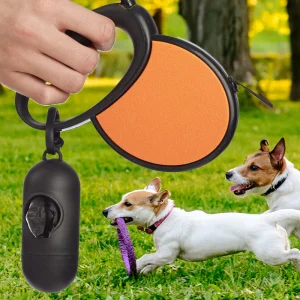 Hondenpoepzakjes met dispenser en riemclip Info