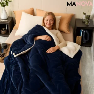 CozyLamb – Luxe Dubbellaagse Deken | 50% KORTING