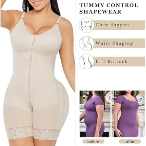 Elena – Vormgevend Bodyshirt voor Taille Sculptuur en Comfort