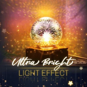 3D vuurwerk LED lamp