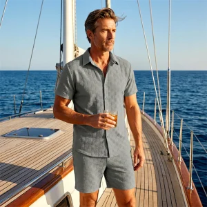 Richard – Zomerse Tweedelige Set | 50% KORTING