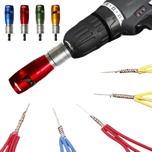 Kabelstripper voor elektrische boormachines