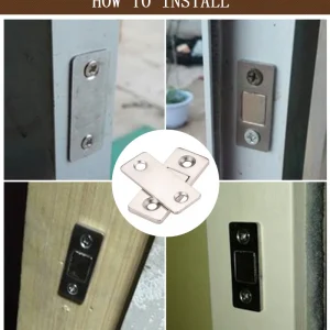 Magnetische Deurstopper - Sterke Magneet, Eenvoudige Installatie, Duurzaam