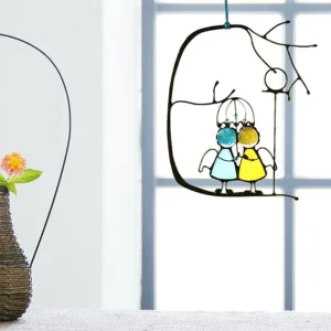 Suncatcher Gebrandschilderd Glas Kunst Raam Hangers