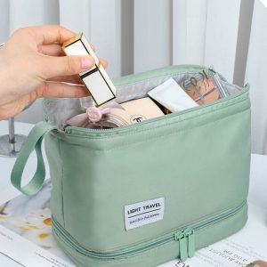 Waterdichte toilettas met grote capaciteit