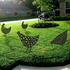 Farmyard Charm - Speelse Tuinkunst die de Aandacht Trek met Duurzaam Design | 1+1 GRATIS