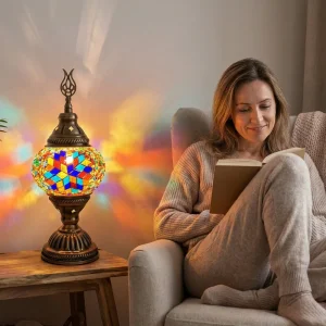 Mozaïeklamp — Betoverende Warme Sfeer