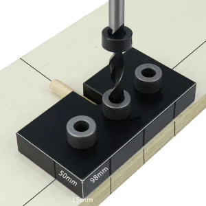 3 in 1  verstelbare houtbewerking boorzoeker ponsgereedschap