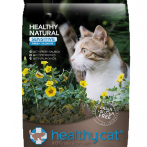 Healthy Cat Sensitive Salmon kattenbrokken – 10 kg – GRATIS VERZENDING