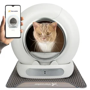 Viervoeter Fresh 3 -Zelfreinigende kattenbak Silver