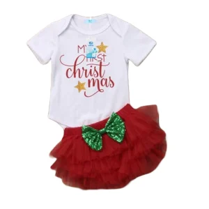 Mijn eerste kerst Rompertje | 50% KORTING