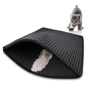 Kattenbakmat - 40 x 50 cm - Met een dubbele laag