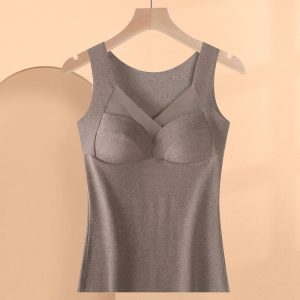 Nora - Naadloze top inclusief borstvoering | 50% KORTING