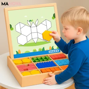 MagniPlay – Magnetisch Houten Puzzelspel | 50% KORTING