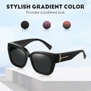 Heidi – Gepolariseerde Clip-On Zonnebril met UV400 Bescherming