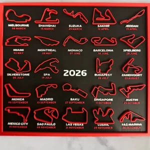2026 F1 Racekalender — Ontstek de dagelijkse raceactie