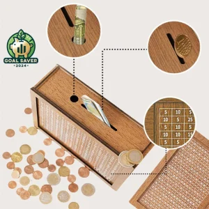 Spaarbox - Bespaar Tot €10.000 Met Visuele Tracker Voor Effectief Sparen