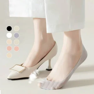 SilkyStep™ – Onzichtbare mesh bootsokken voor dames | 50% korting