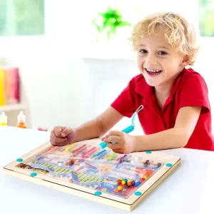 BeadMaze – Magnetisch labyrint met bewegende kralen | 50% KORTING